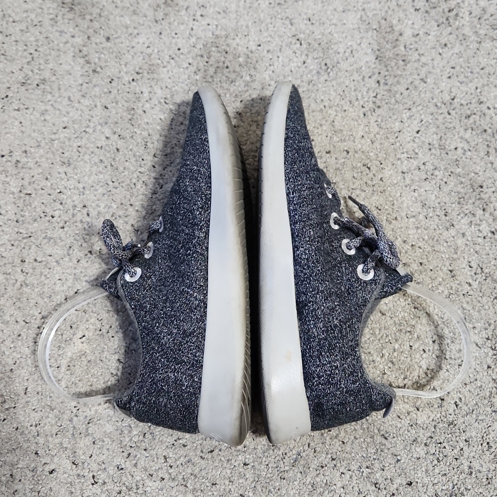 Allbirds Women's Wool Runners Sneakers Dark Grey/White Sole Size 10 - Picture 8 of 10